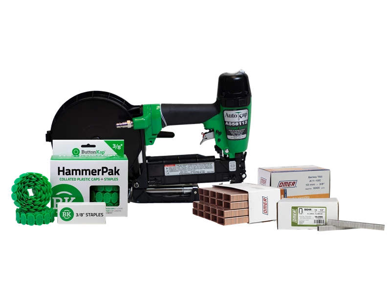 Häftklammer och utrustning