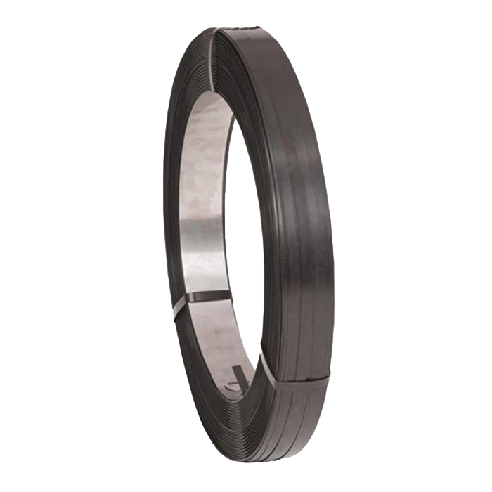 Bredspolat stålband