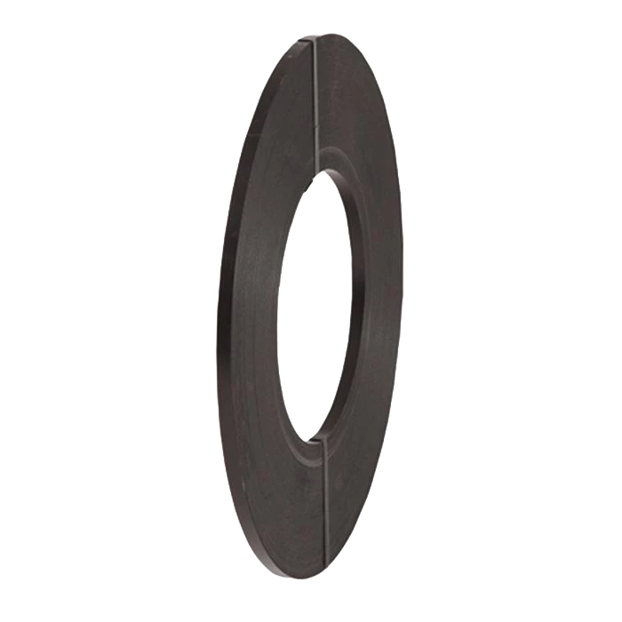 Enkelspolat stålband